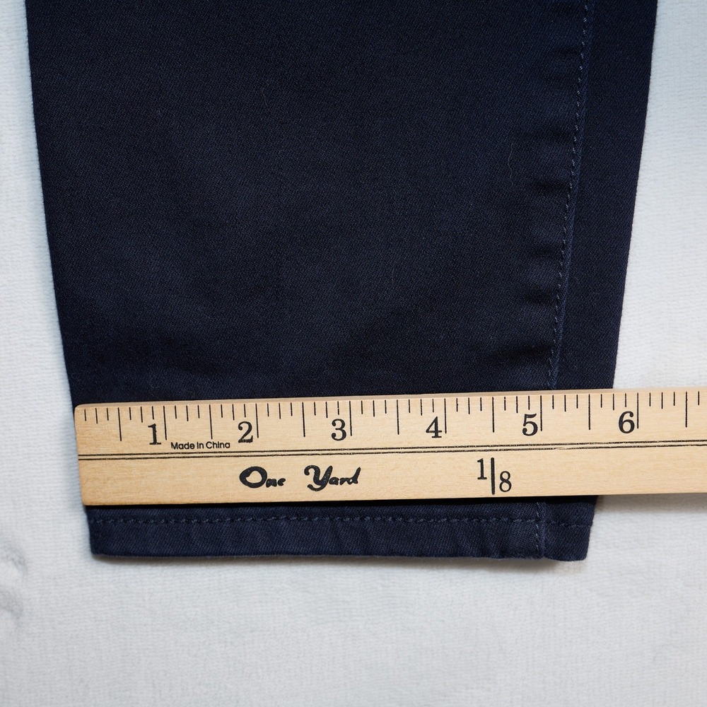 Tory Burch Navy Blue Skinny Jeans Mid Rise Stretch Denim Pants 27 90001209 - Picture 7 of 12